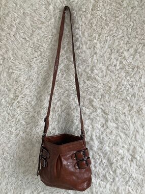 STYLE & CO DANNII WHISKEY BROWN SATCHEL CROSSBODY PURSE!